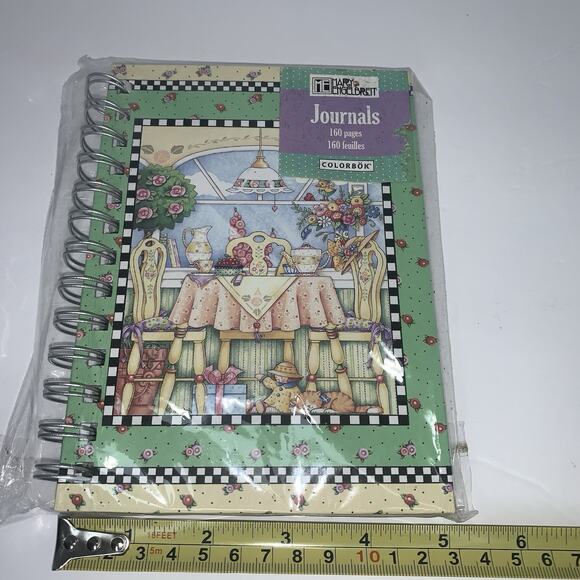 Mary Engelbreit Tea Party Journal 160 Pages Spiral Bound New in Packaging - Picture 11 of 11